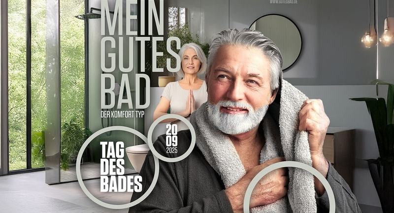 Titelbild zum News-Artikel Tag des Bades 2025 ist der 20. September