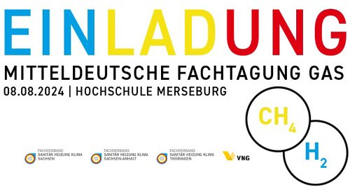 Titelbild zur Veranstaltung MITTELDEUTSCHE FACHTAGUNG GAS