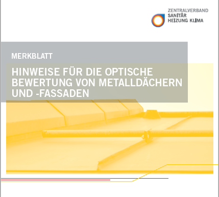 Titelbild zum News-Artikel Optische Bewertung von Metalldächern und -fassaden